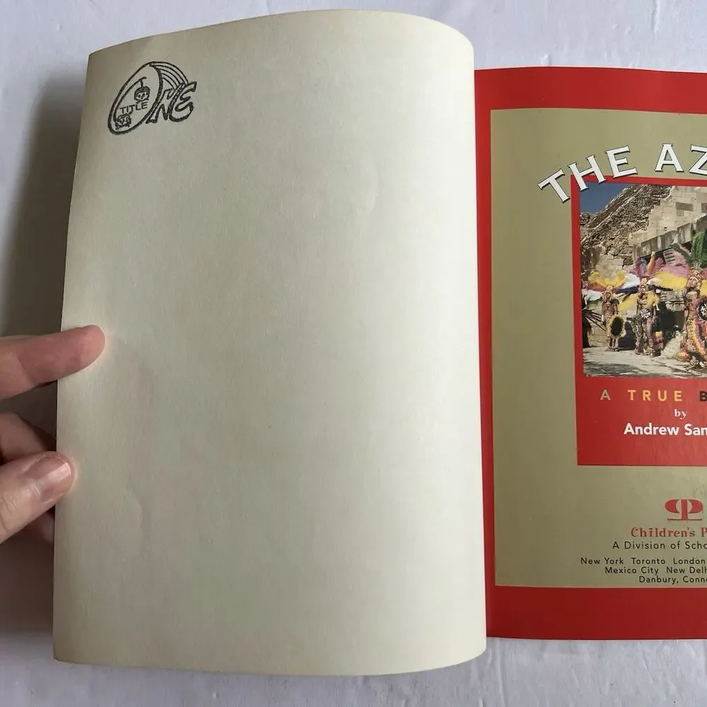 The Aztec A True Book American Indians Paperback by Andrew Santella